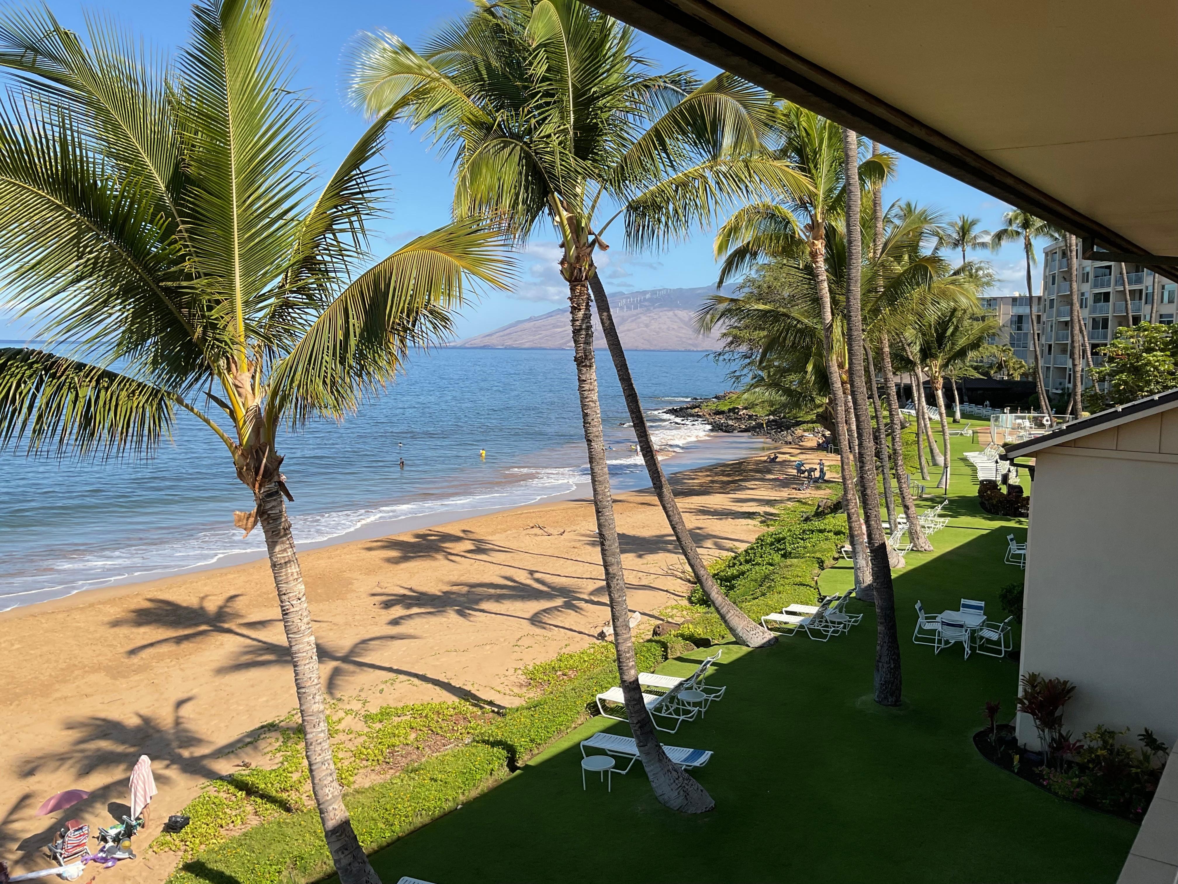 View from the balcony