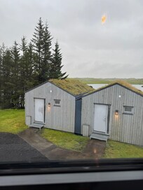 Green roofs on the bedrooms