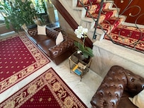 Lobby waiting area