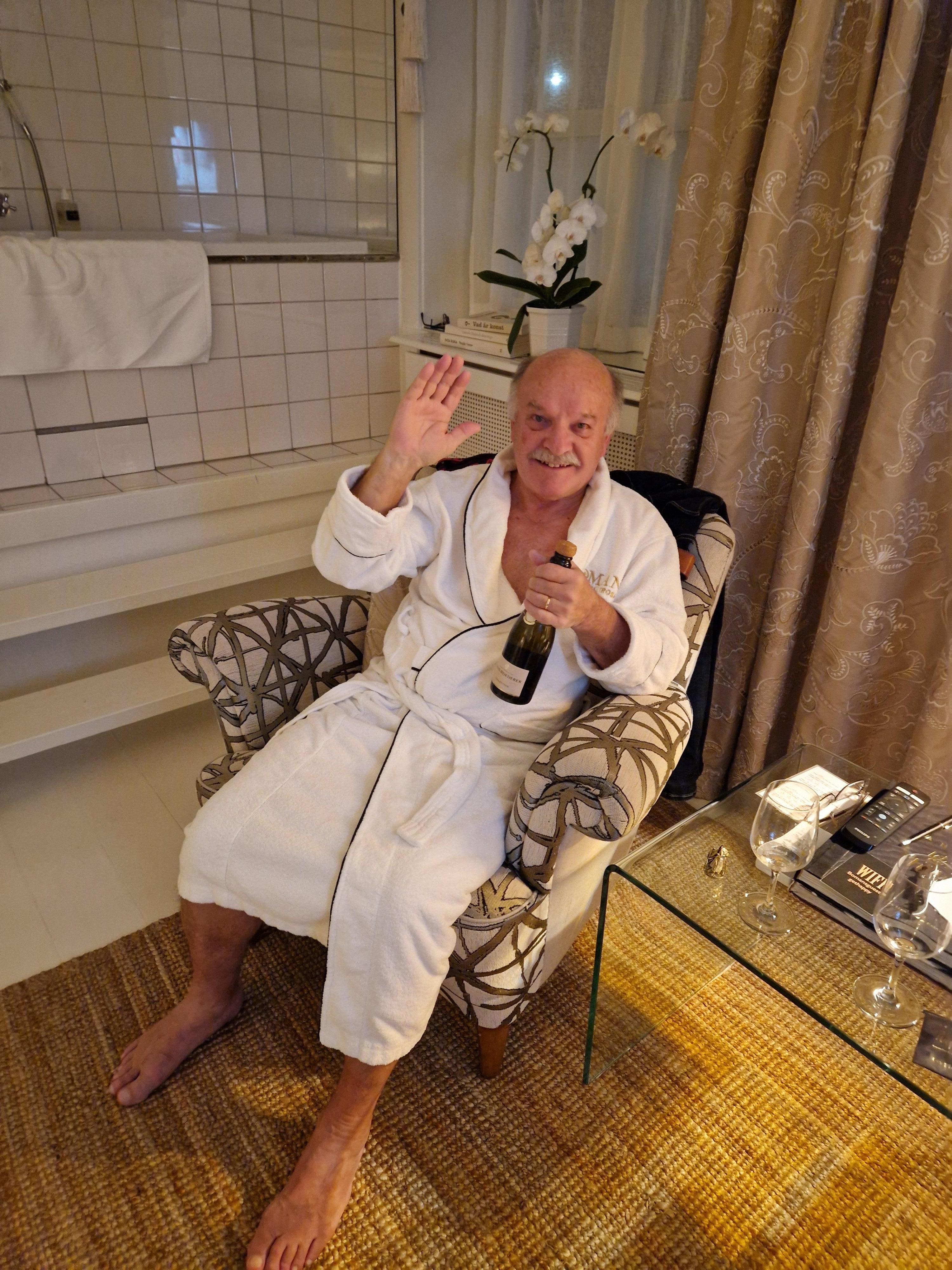 Underbart med relax på rummet.