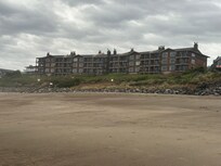 From the beach