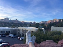 Great view from the sunset vista