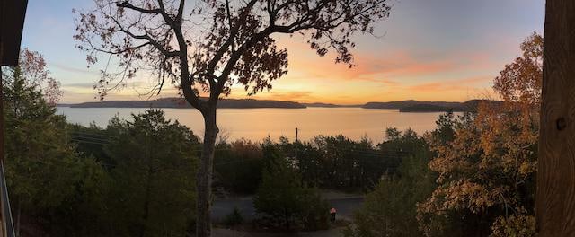 Panoramic view from rear upper deck