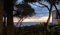 Sunset view from the terrace