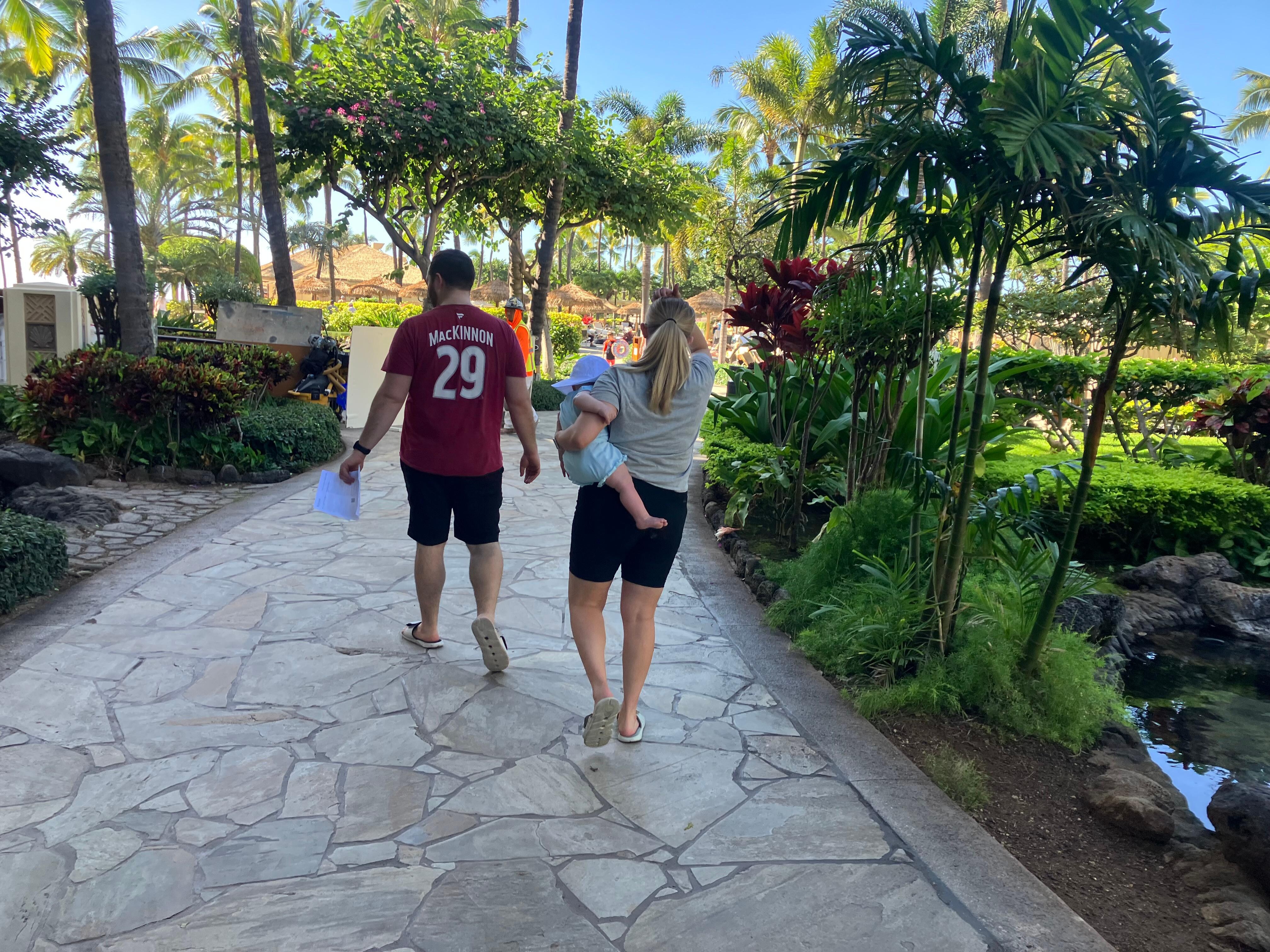 Great place to meet up with family (they were also staying on property in a different building)