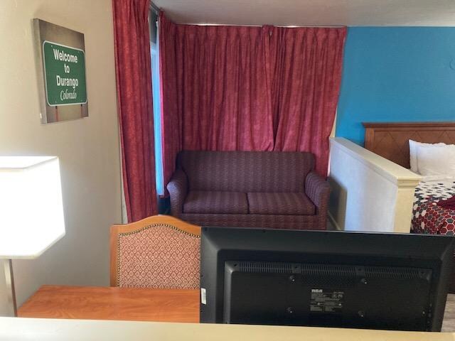 The sittinig area