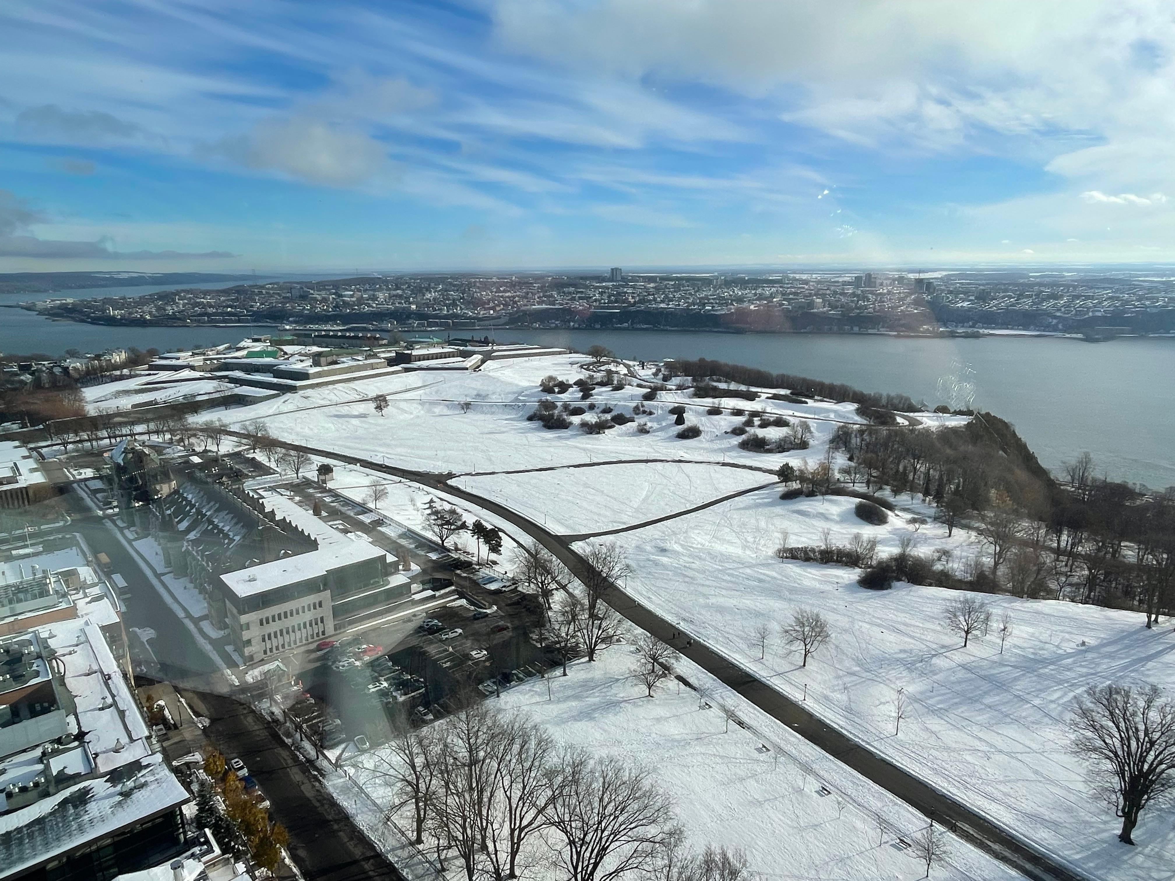 Vu de la chambre 22 étages 