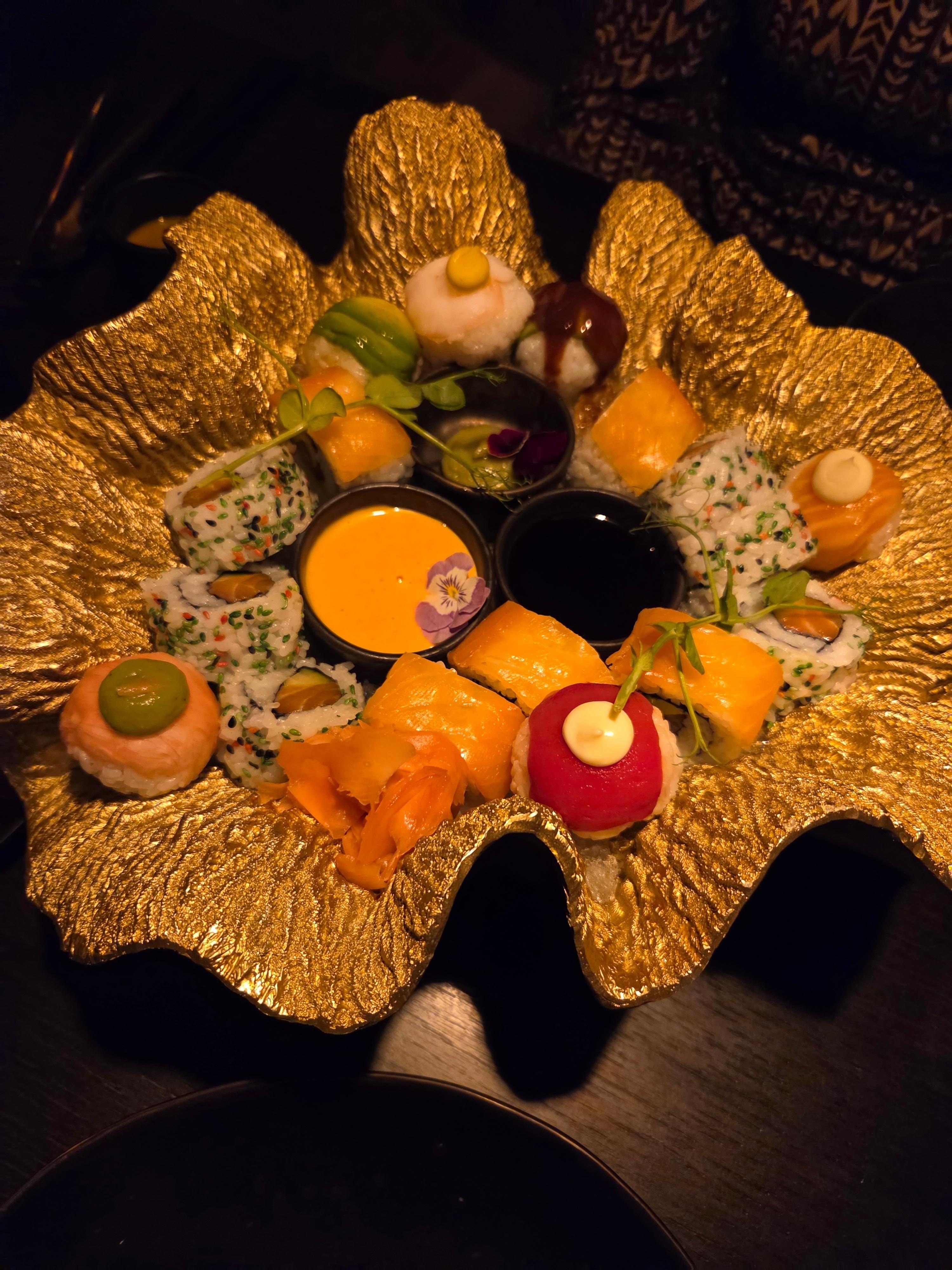 Sushi at restaurant in hotel was the best and staff can't do enough for you , worth a visit .