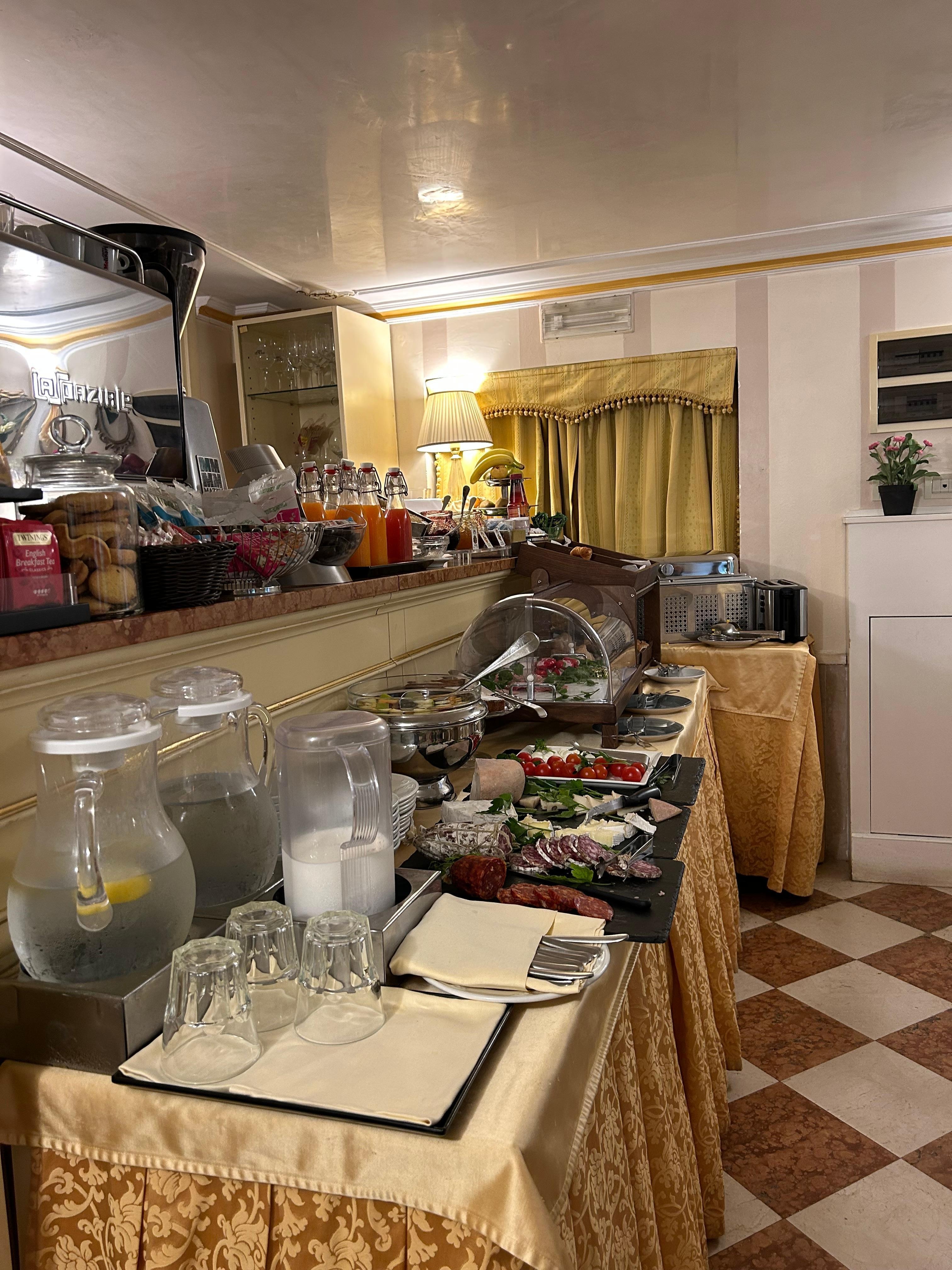 Impressive selection of breakfast foods!