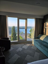 Looking out from room of 7th floor