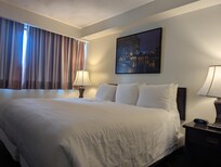 Spacious and clean bedroom