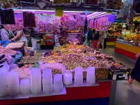 Traditional market, half a block away.