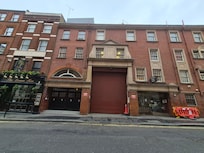 The hotel is opposite the back of the London Coliseum