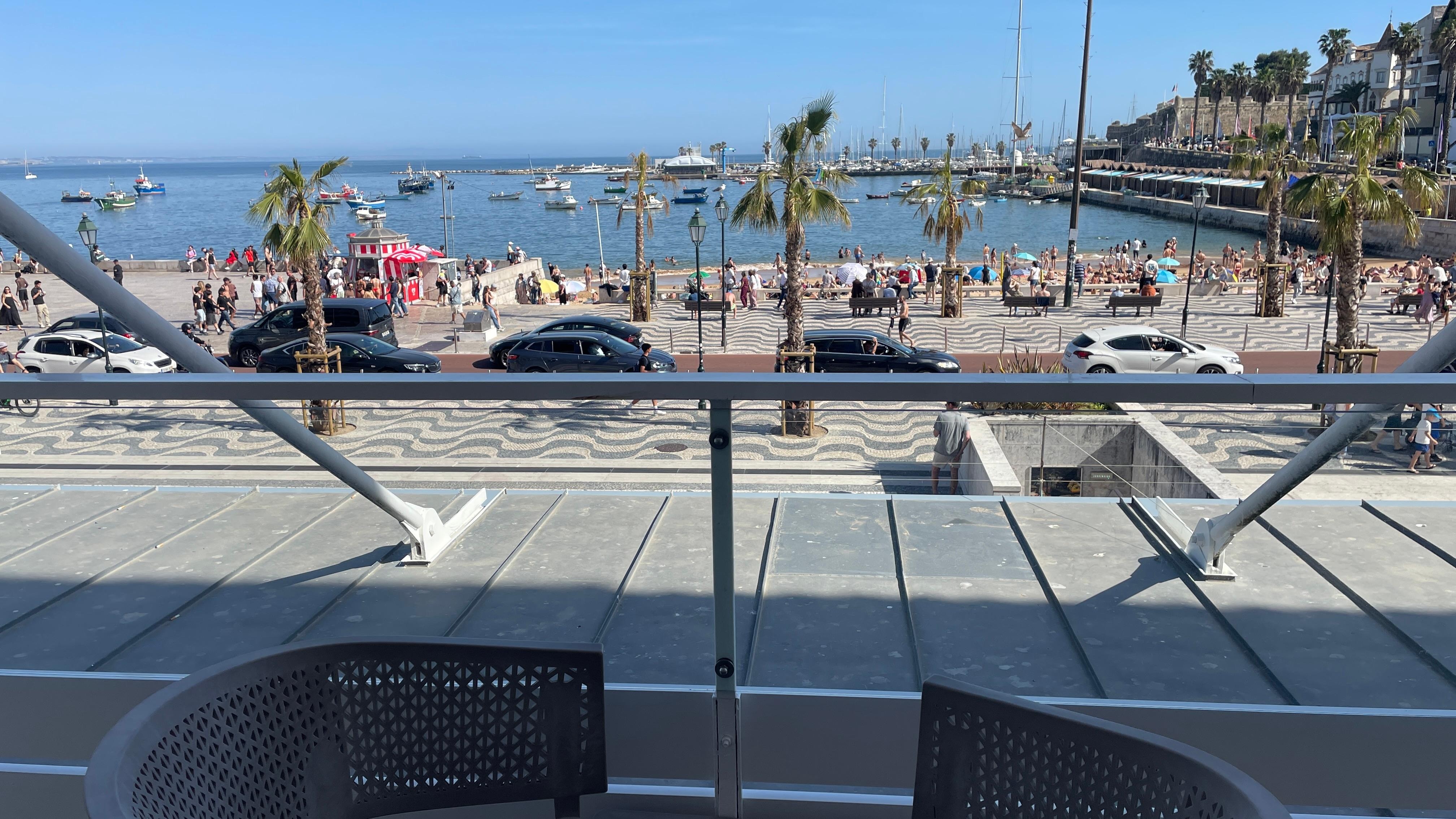 View from our balcony