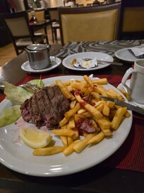 Steak dinner