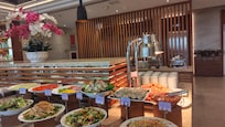 朝食会場