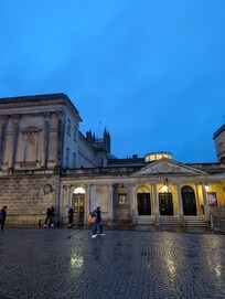 Roman Baths in the evening