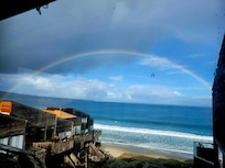 Rainbow from deck.