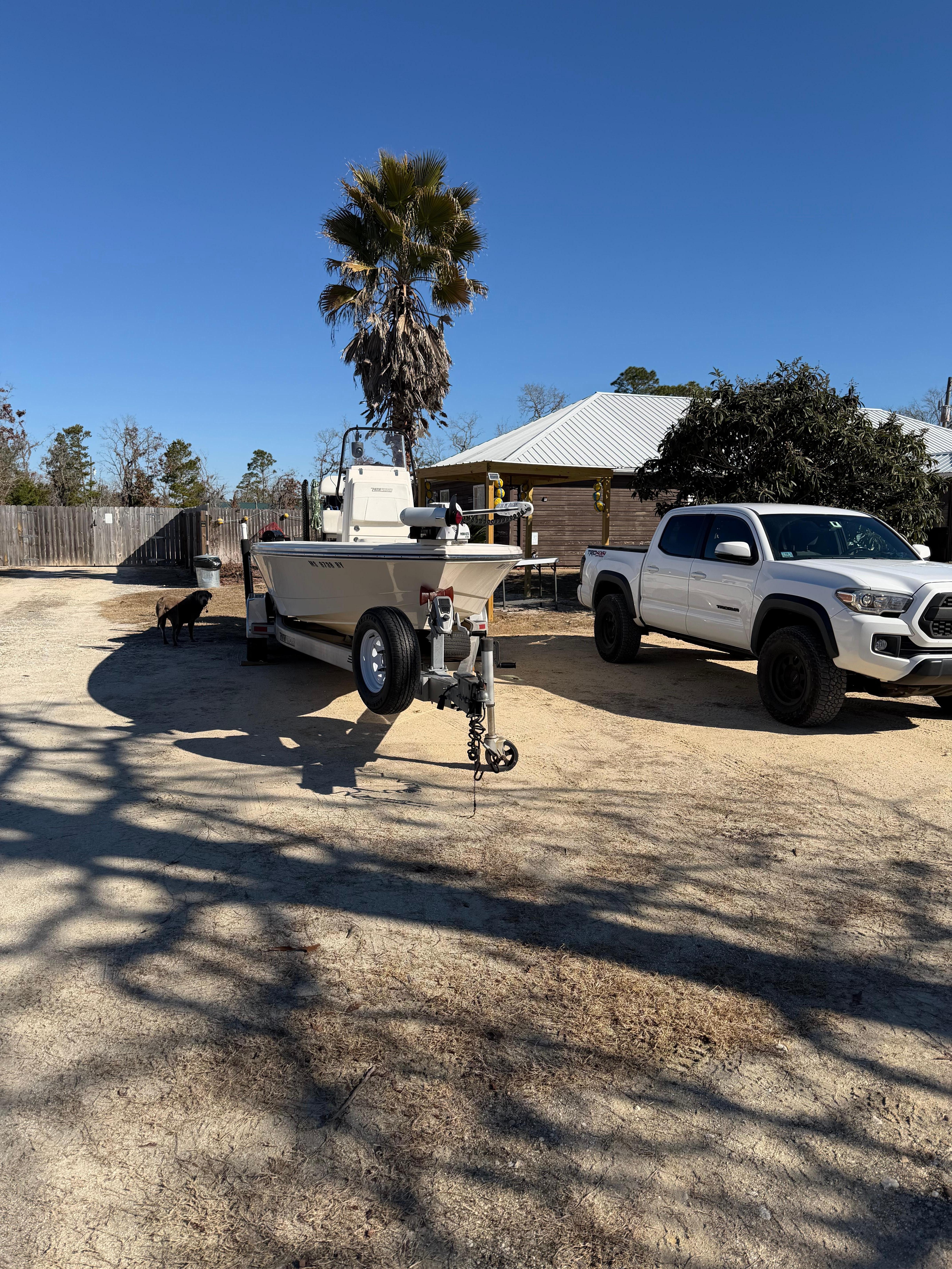 Plenty of room for my 23.5' Pathfinder and truck