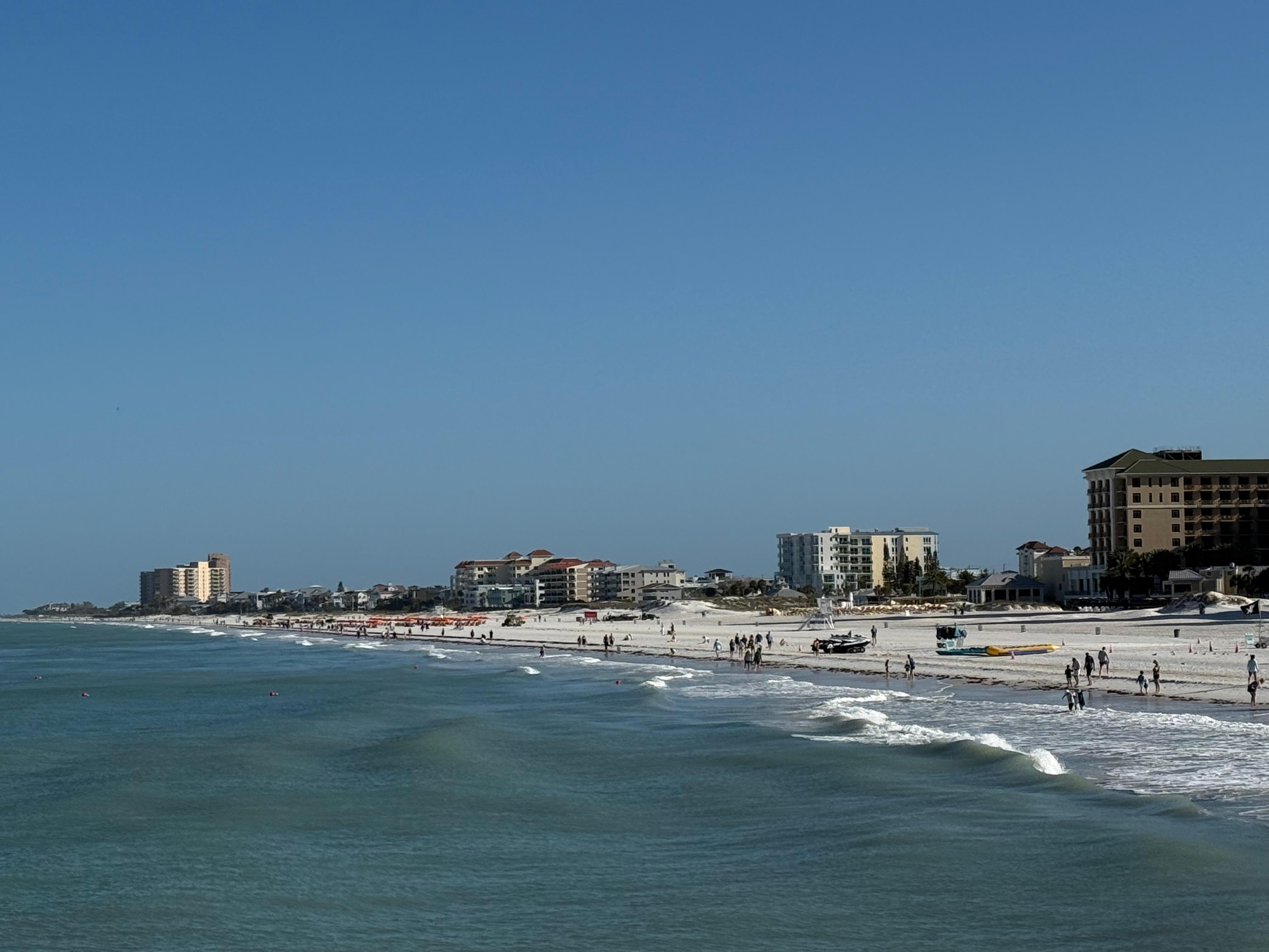 View of condo from Pier 60.