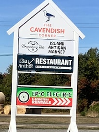 The Lost Anchor is a great restaurant around the corner.