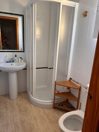 Badrummet på övervåningen