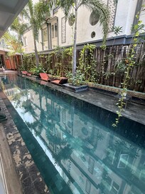 Pool view from 2nd bedroom