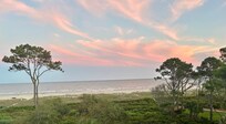 Sunset from the balcony