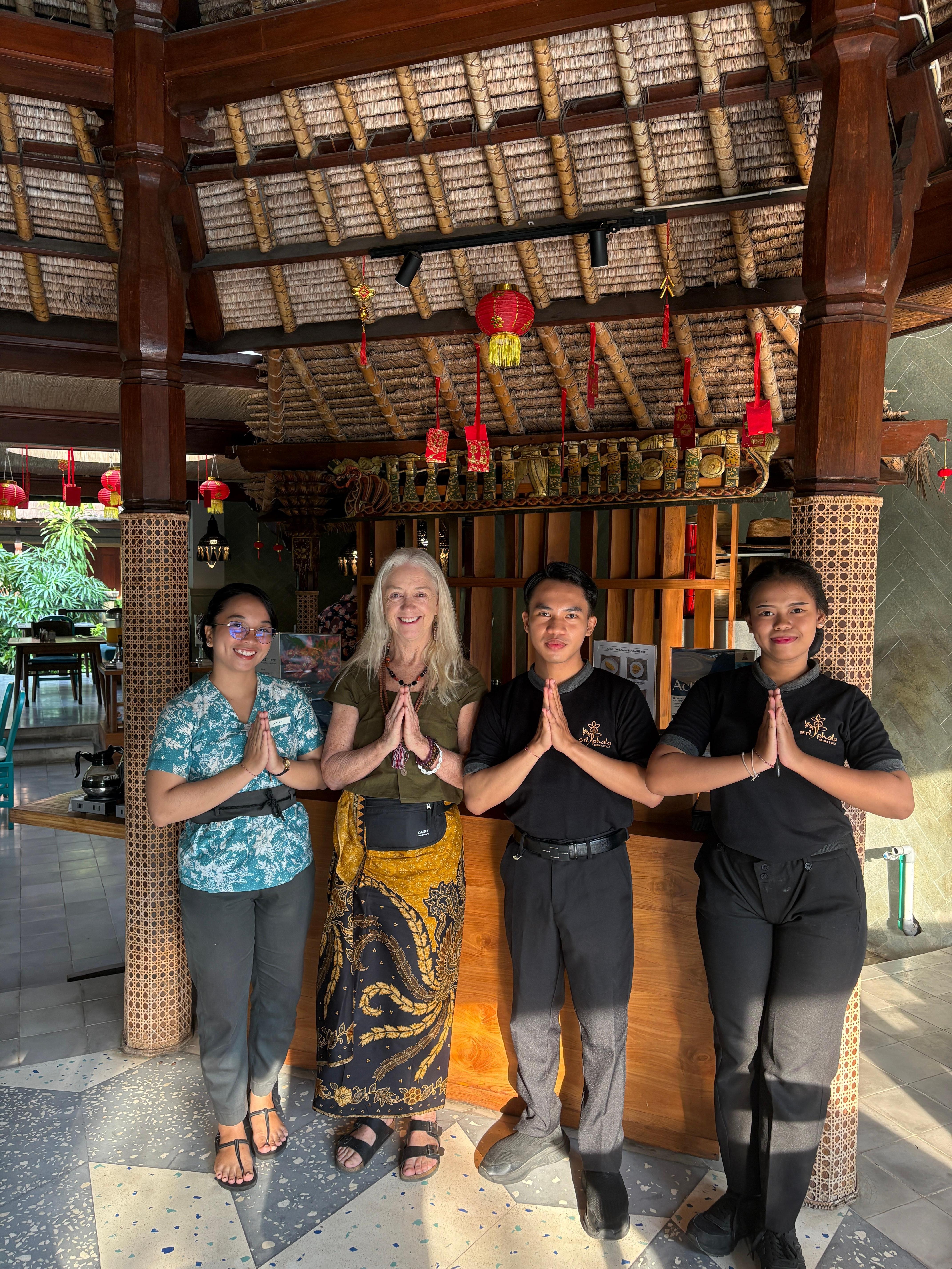 The staff wanted a picture with me,  we had the best conversations.