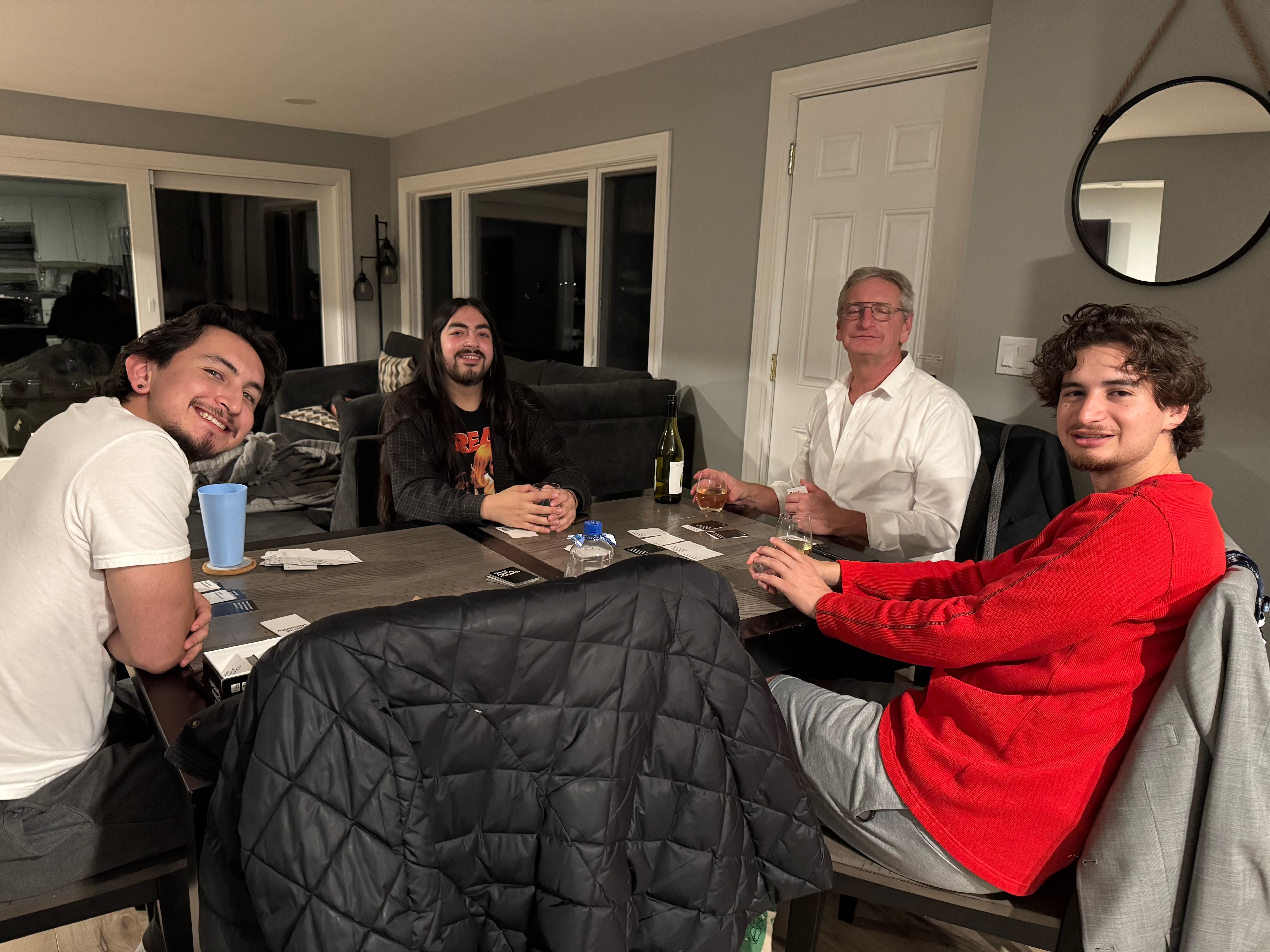 Chilling… great variety of games