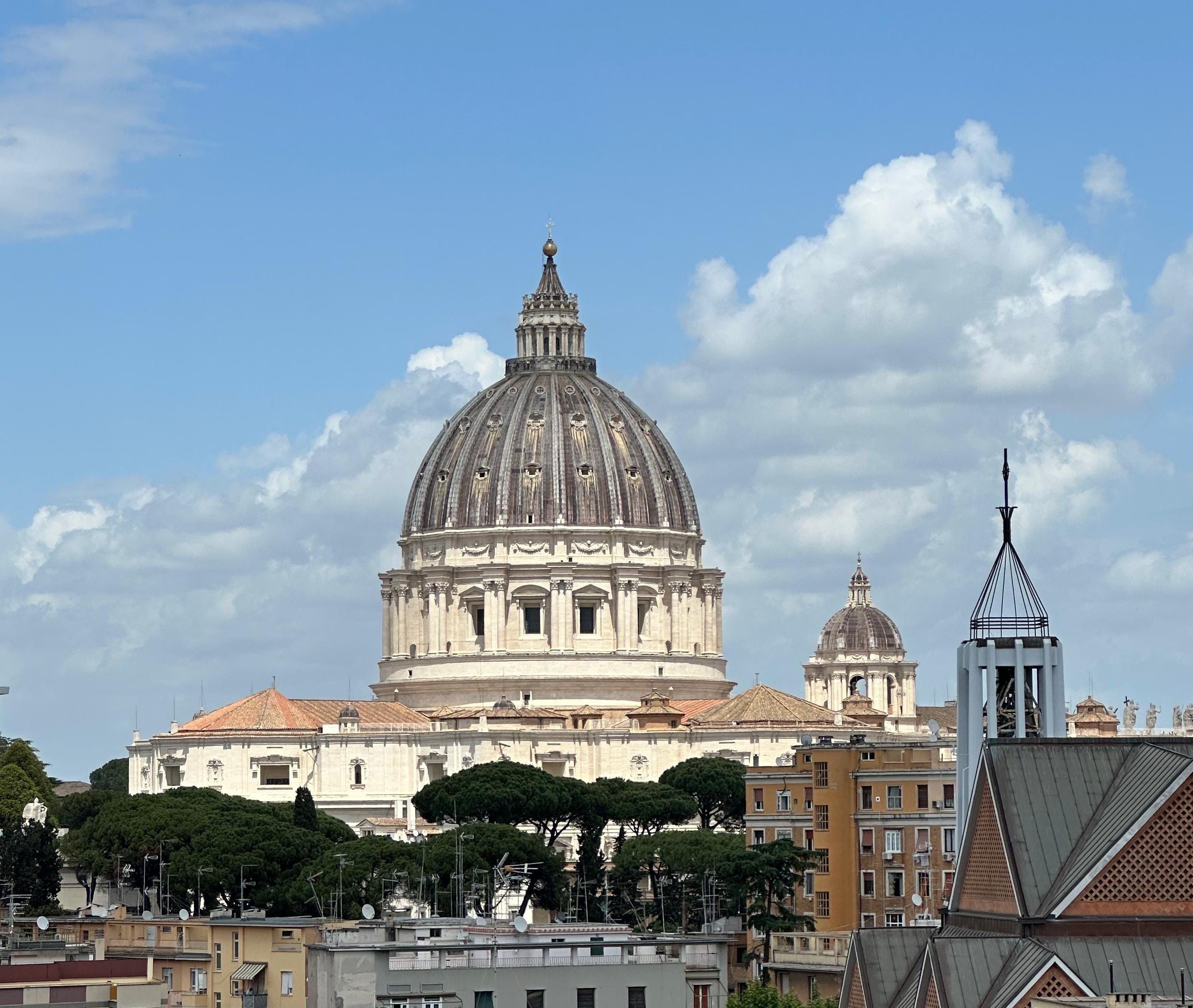 View from rooftop terrace