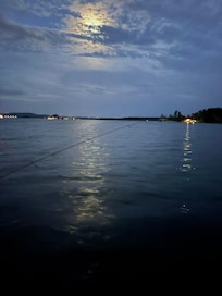 Fishing from the dock