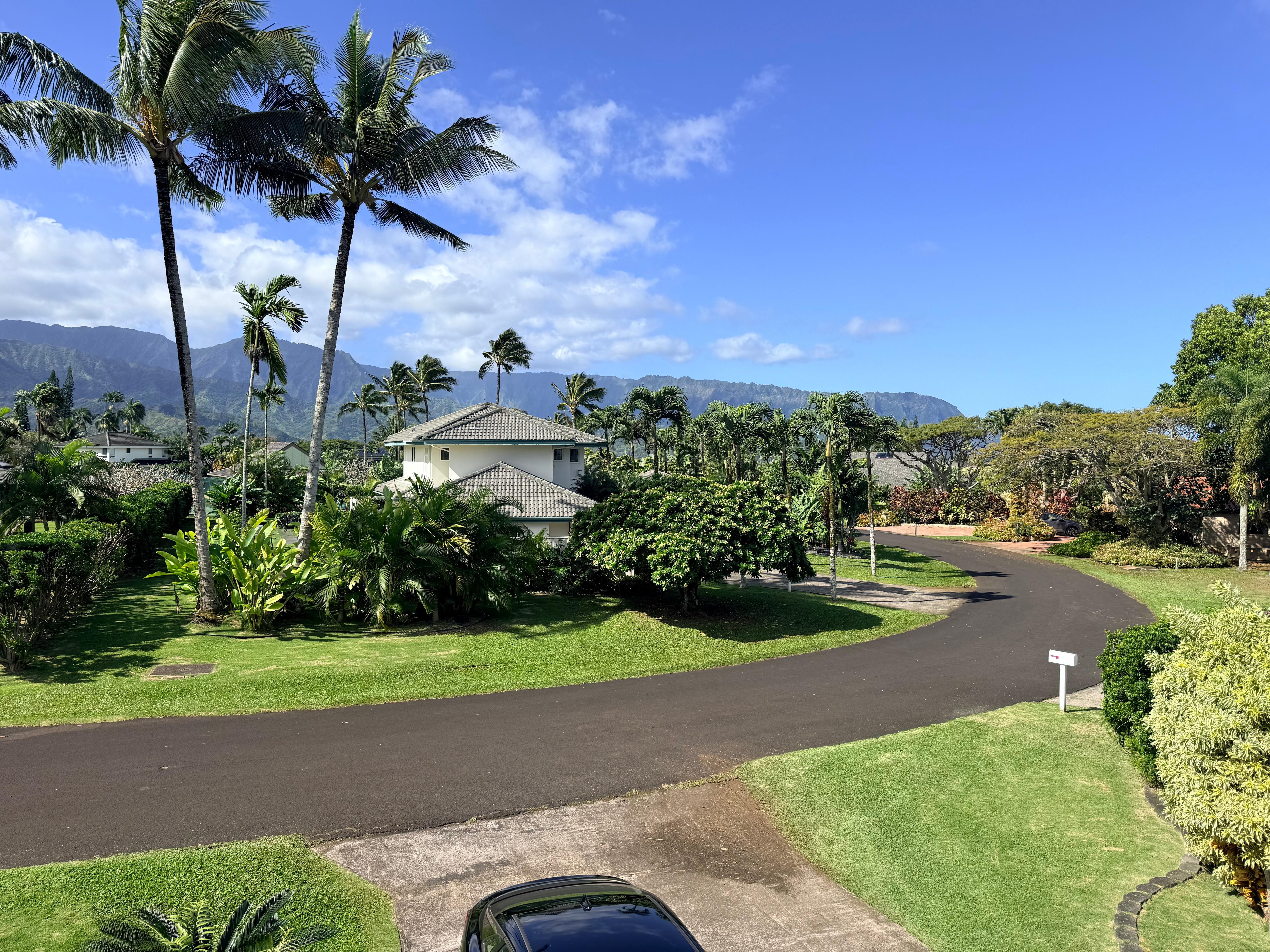 View from kitchen window