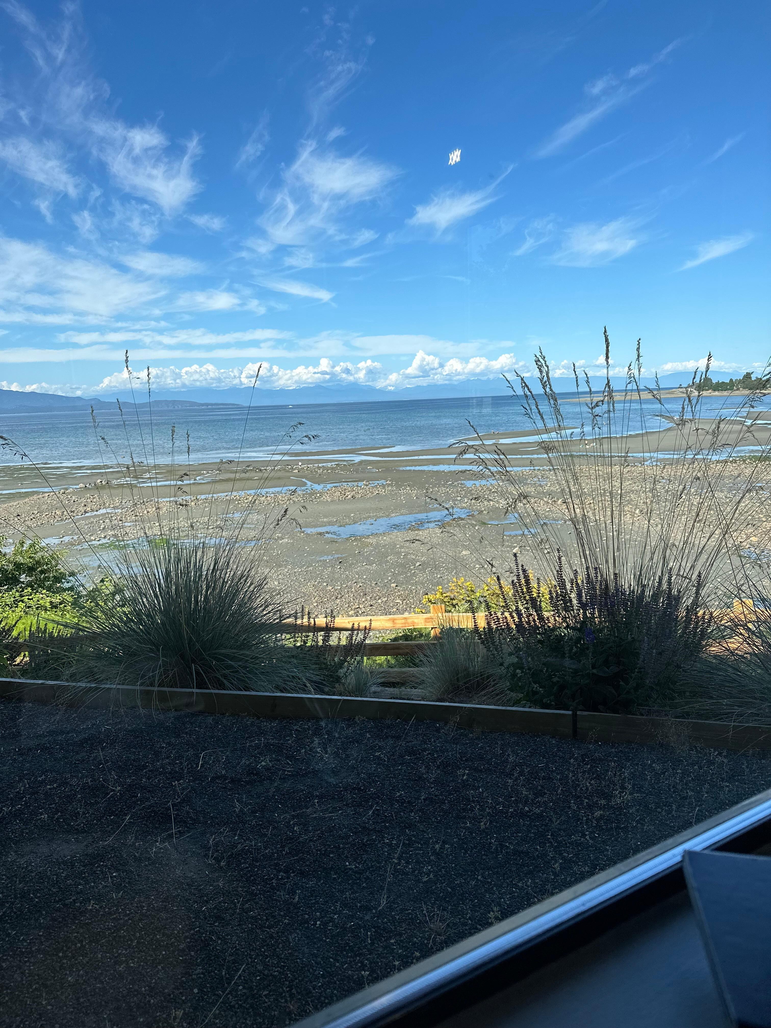  View from restaurant. 