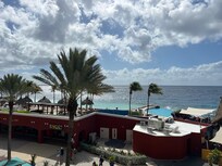 View from our balcony.