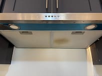 Overhead fan not working and dirty