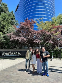 Radisson Hotel side picture
