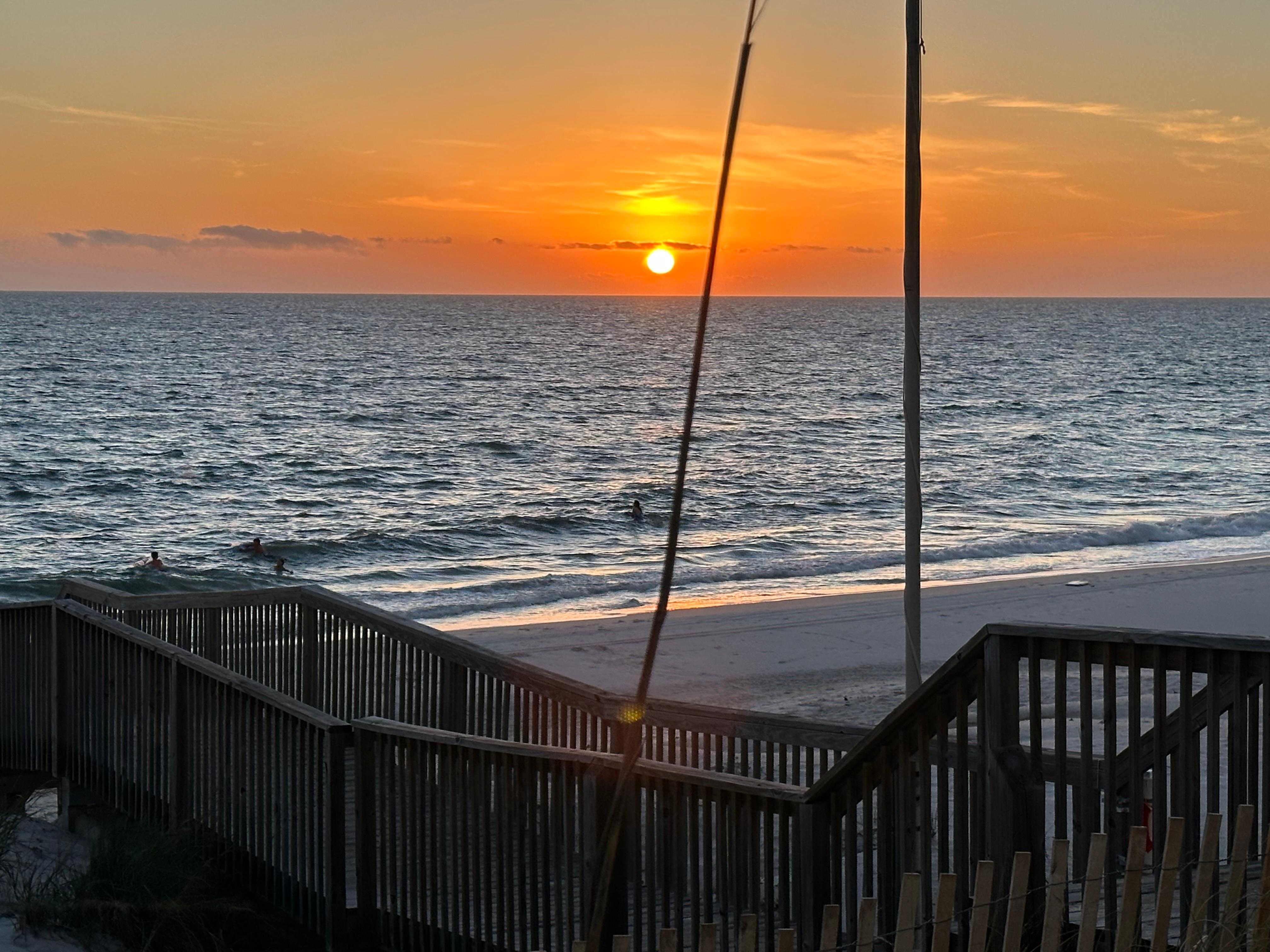 Sunset at Barrier Dunes