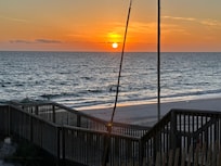Sunset at Barrier Dunes