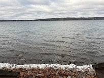 Saturday Morning even on a gray day, it’s a beautiful view