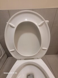Not cleaned underneath