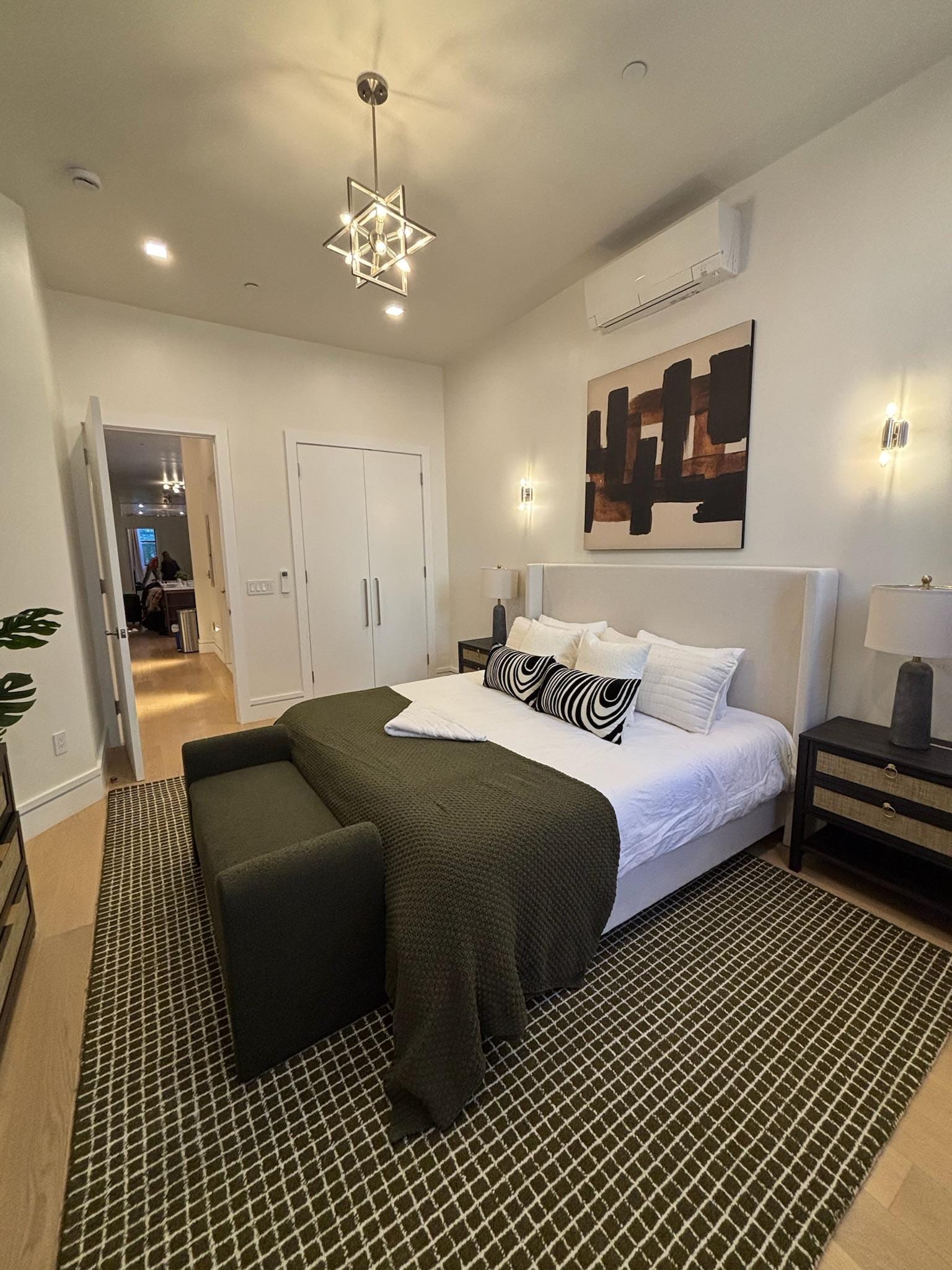 Excellent master bedroom