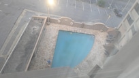 Pool kinda green