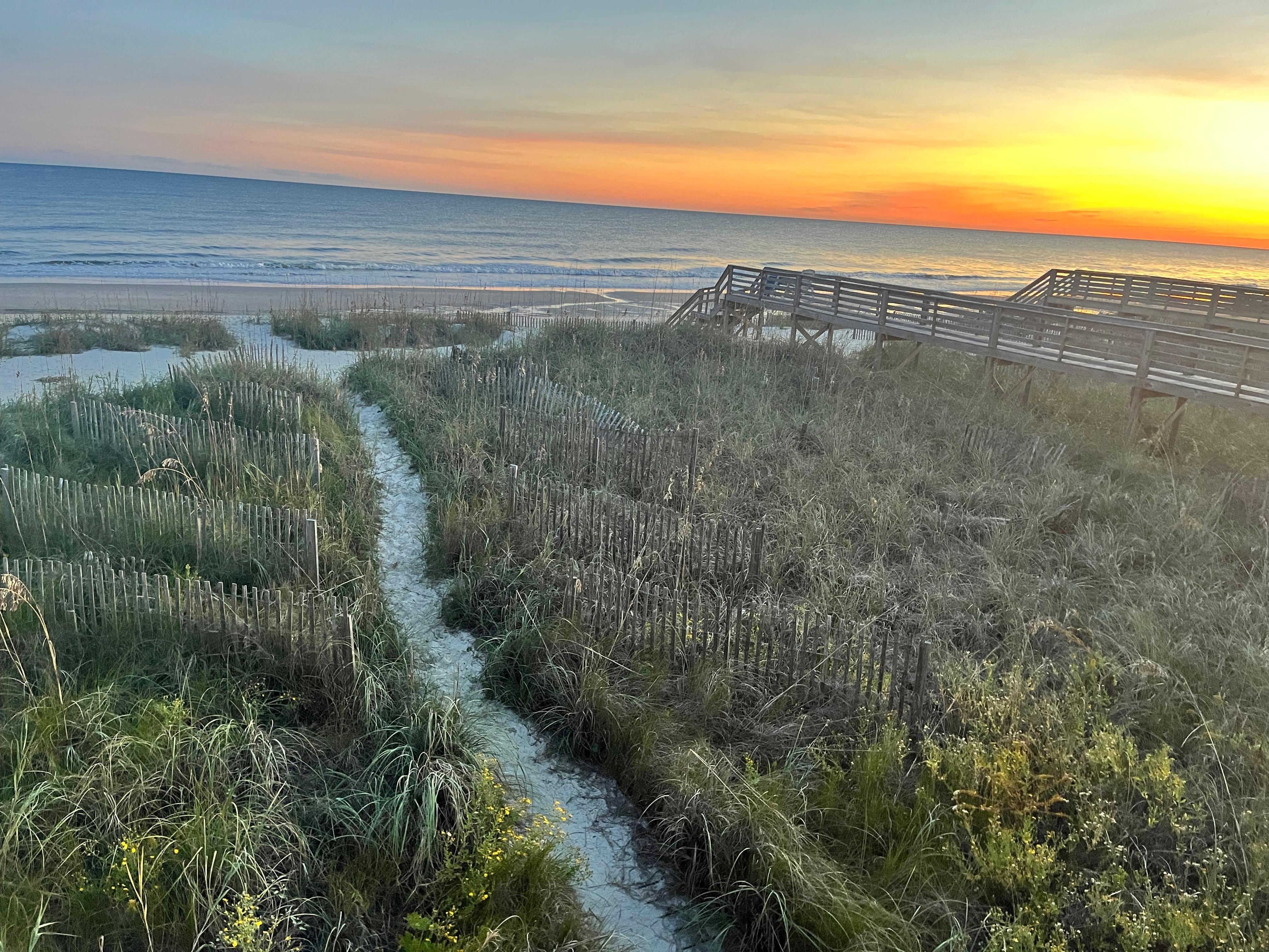 Sunset from the deck!