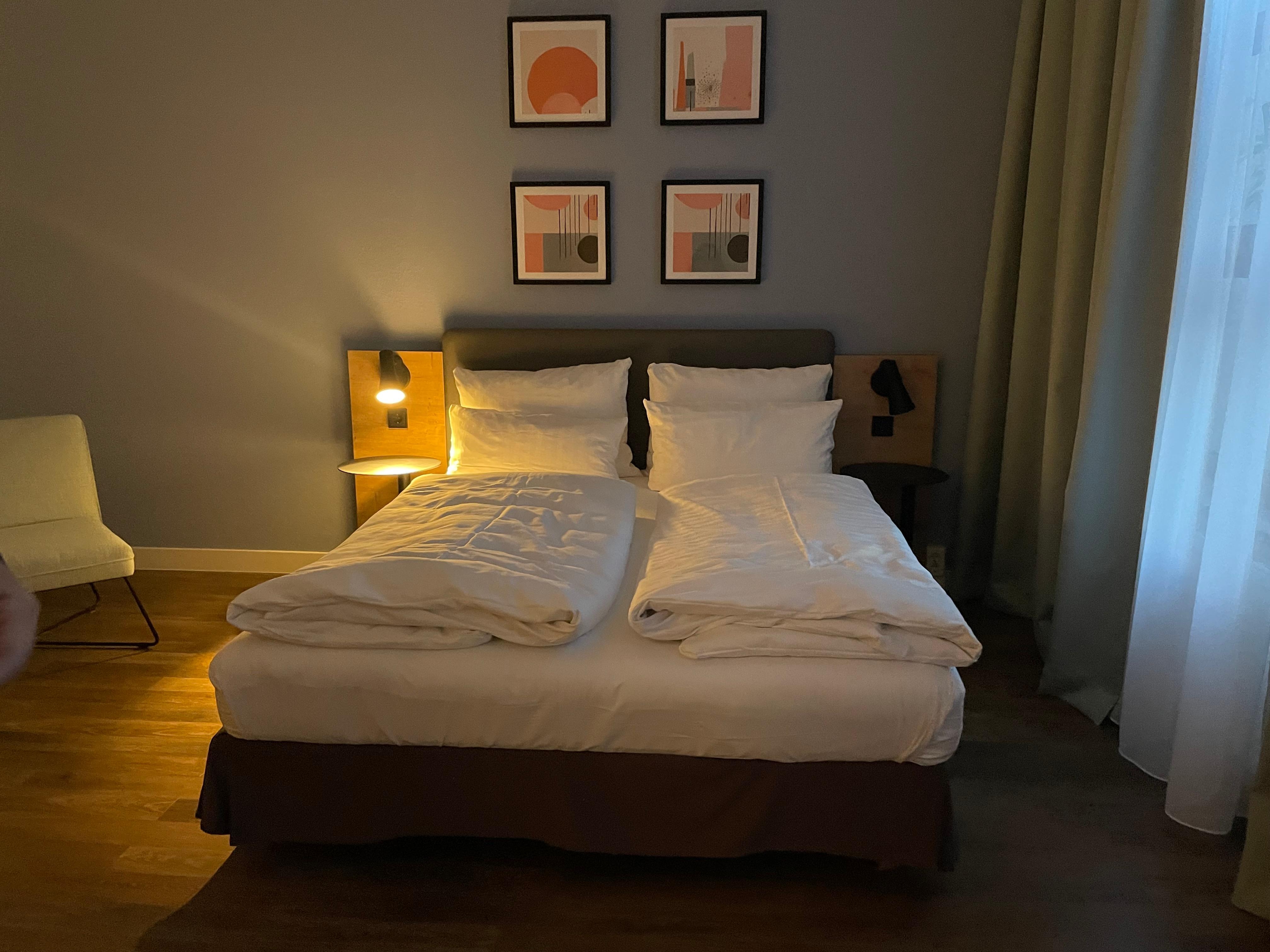 Double bed