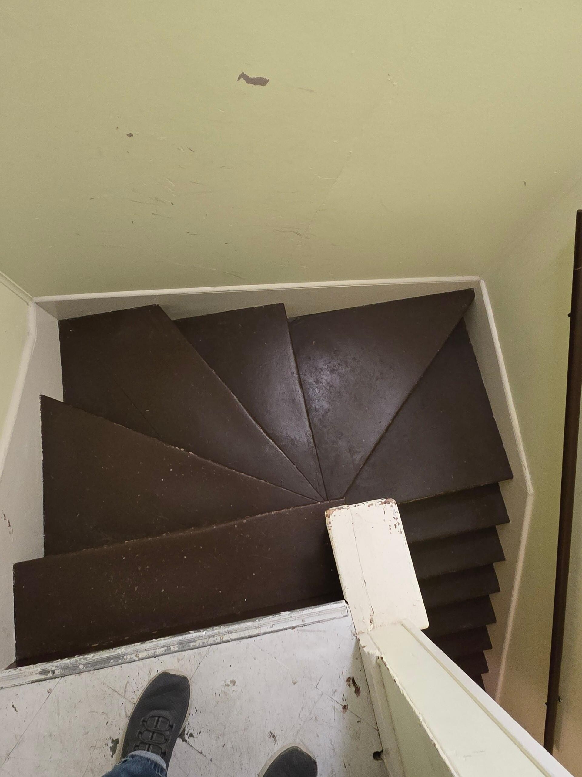 Stairs to 2nd floor. 