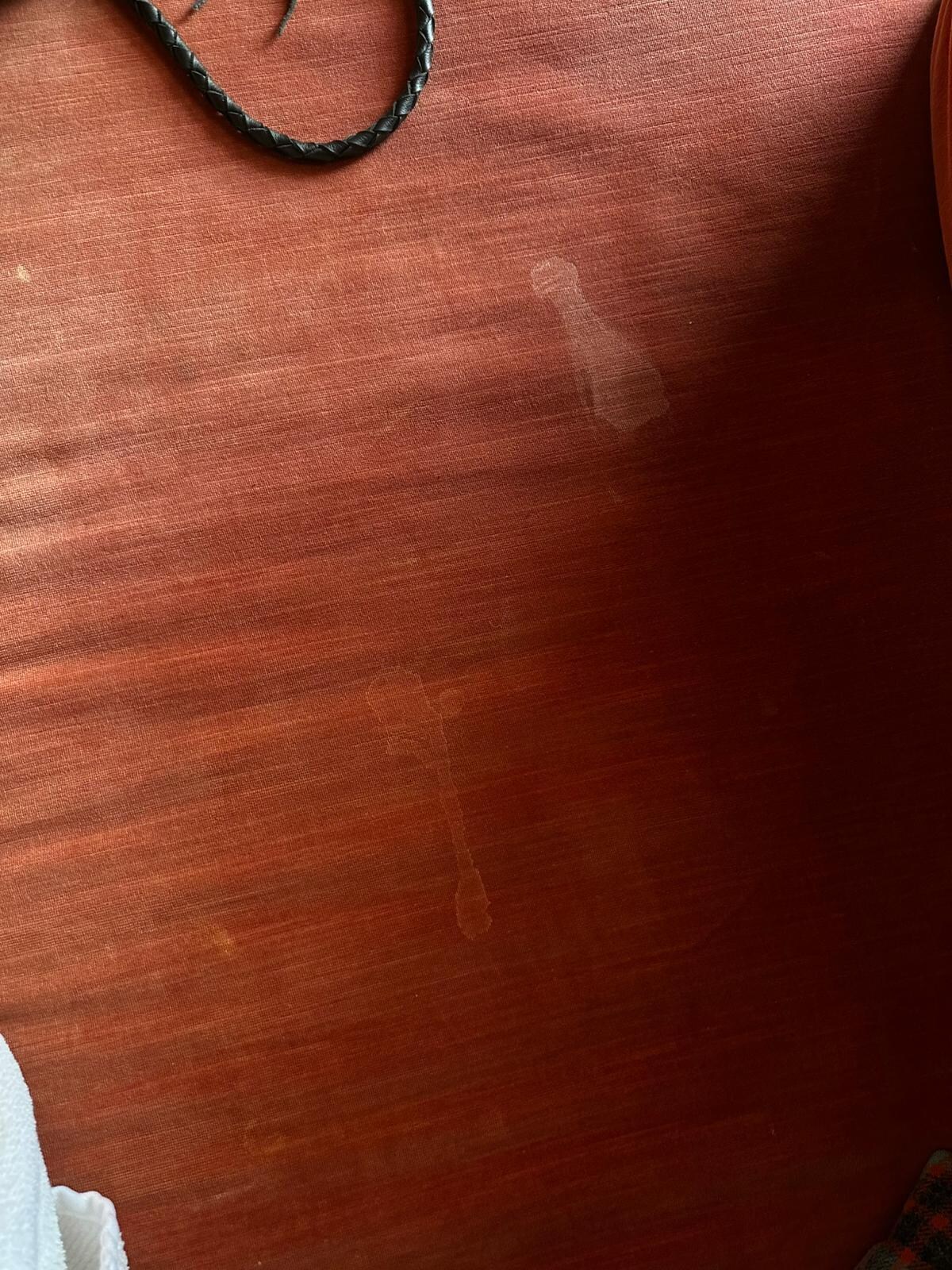 More semen stains