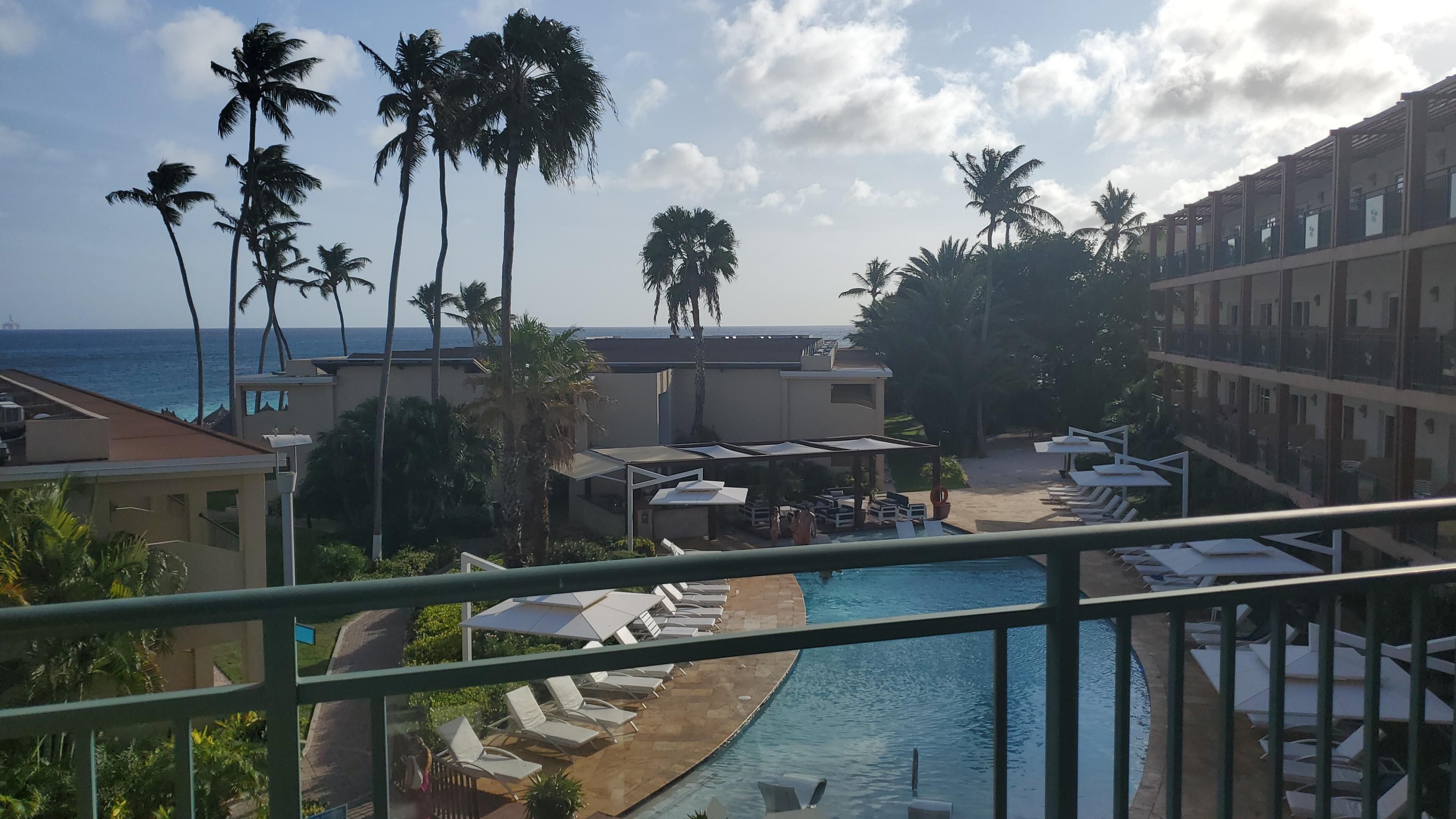 View from renovated room