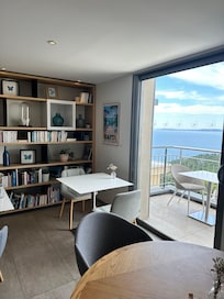 One of there many sitting areas