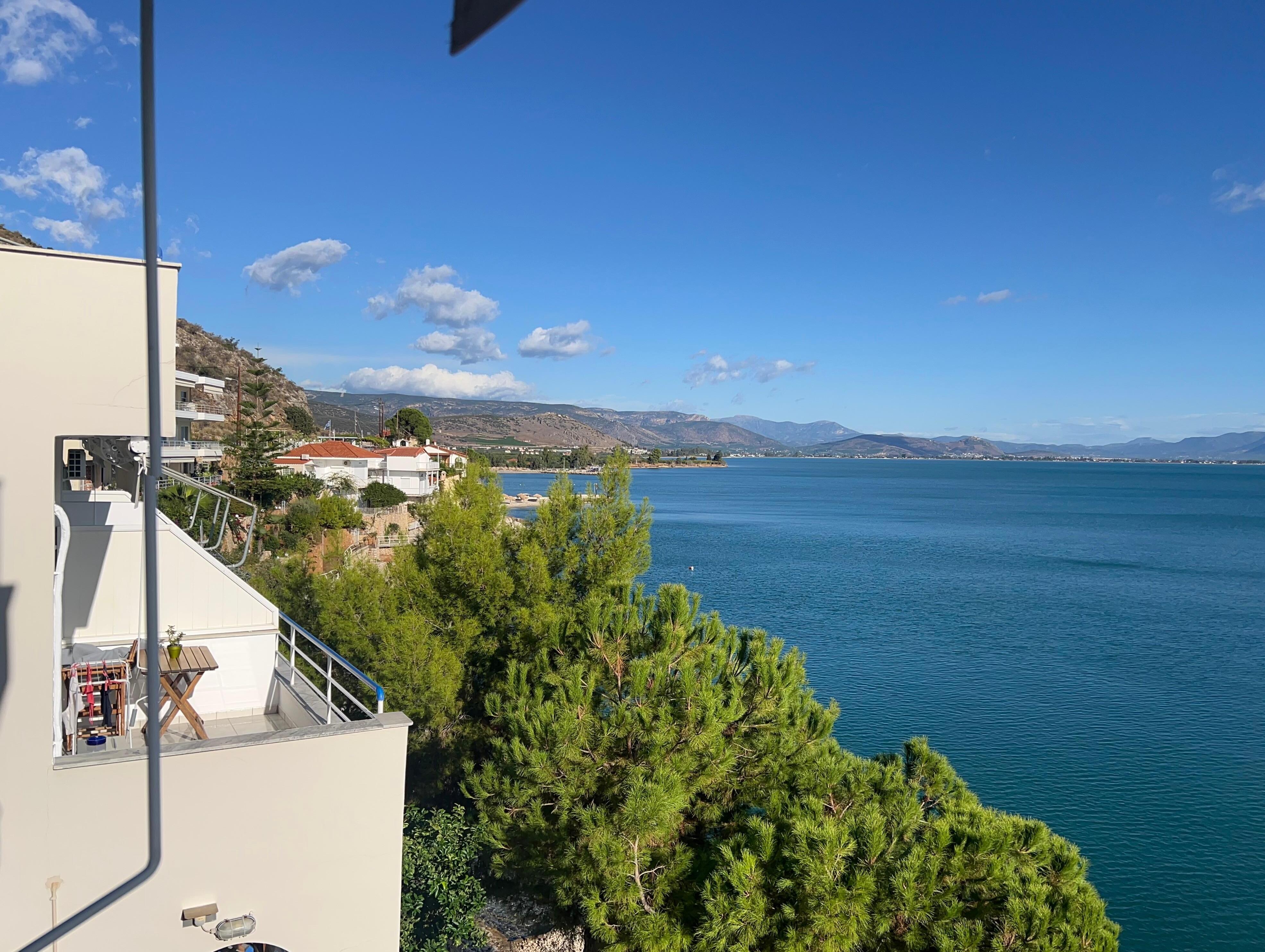 View from our balcony 